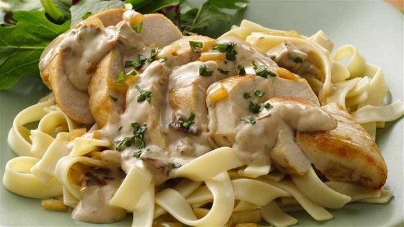 مكرونة وايت صوص