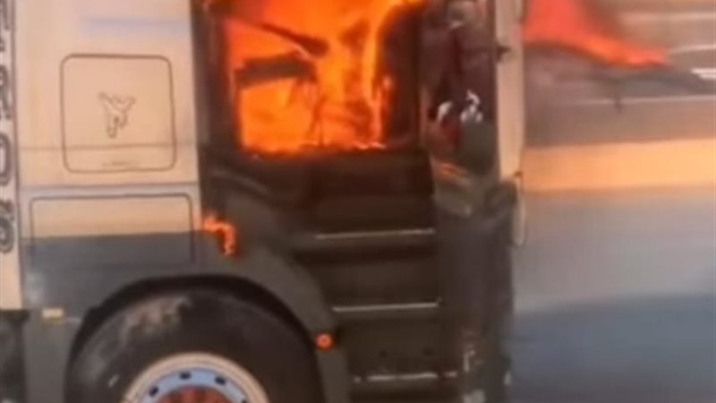 لحظة الحادث 