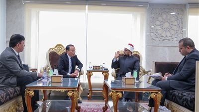 أمين (البحوث الإسلامية) يستقبل سفير كازاخستان لبحث سُبل تعزيز التعاون