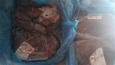 ضبط 550 كجم لحوم فاسدة ومجهولة المصدر في دمياط خلال حملة تفتيشية 