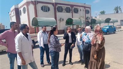وزارة الصحة تبدأ جولة تفقدية لتطوير مستشفى السويس العام وتحسين خدماته