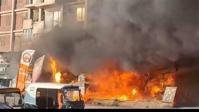 السيطرة على حريق داخل غرفة حارس مدرسة بمدينة 6 أكتوبر