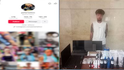 القبض التيك توكر «خالد الرسام» لإتهامه بنشر مقاطع فيديو خادشة للحياء 
