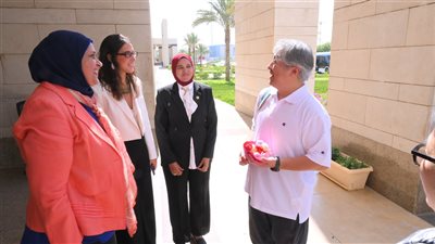 التضامن تستقبل وفداً طلابيًا من جامعة كوانسي جاكوين اليابانية