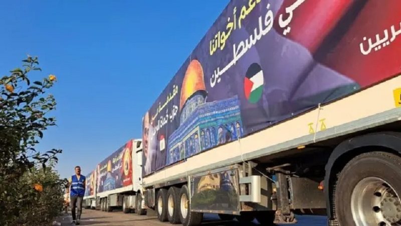 قوافل الاغاثة الإنسانية