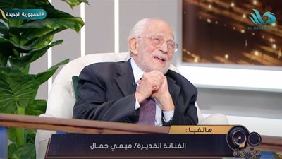 ميمي جمال توجه رسالة حب لـ «رشوان توفيق»: