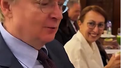 رئيس الاتحاد الأوروبي: الملوخية المصرية لا تضاهيها أي أكله