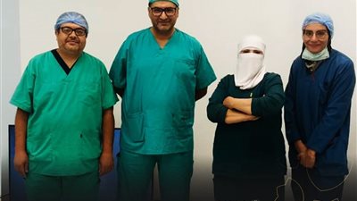 إنقاذ عين عامل بعد إصابة خطيرة في حادث عمل بمجمع السويس الطبي