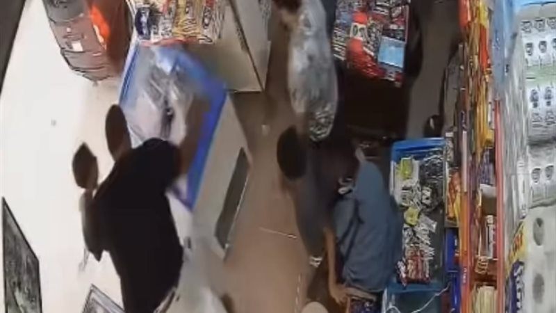 اثناء الاعتداء بالضرب