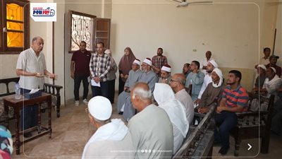 حملات مكثفة لصيانة الإنارة وتوفير مساعدات إنسانية في بني مزار بالمنيا