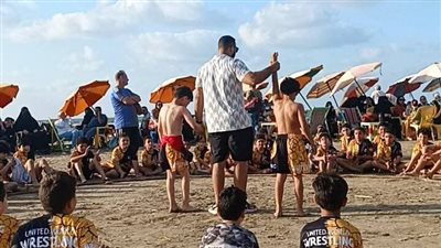 دمياط تستعد لاستقبال أبطال الجمهورية في المصارعة الشاطئية بتدريبات مكثفة