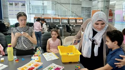 تنفيذ فاعليات النشاط الصيفي للمرحلة الابتدائية بالمركز الاستكشافي بالسويس 