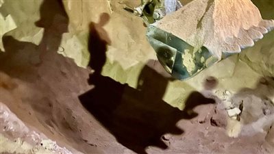 وقوع هبوط أرضي مفاجئ في محور مدينة السادات بالمنوفية