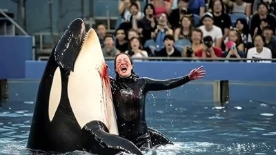 «الحوت القاتل والمدربة الوهمية».. كيف خدعنا الذكاء الاصطناعي بفيديو مثالي؟