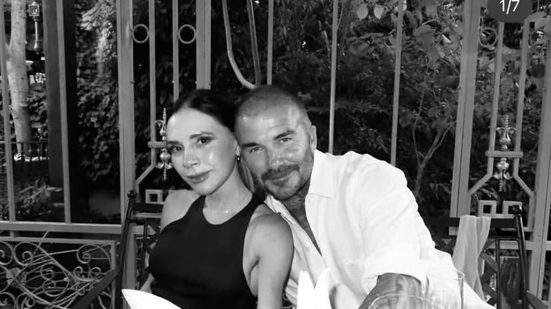 ديفيد بيكهام وزوجته