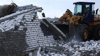 ضمن الموجة الـ27.. إزالة 10 حالات تعدِ على الأرض الزراعية بكفر الشيخ 