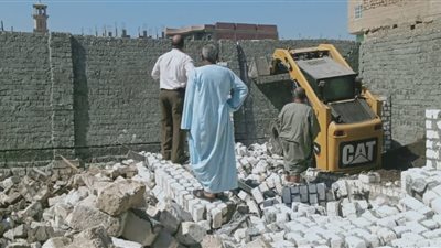 إزالة 155 حالة تعد على الأراضي الزراعية وأملاك الدولة ببني سويف