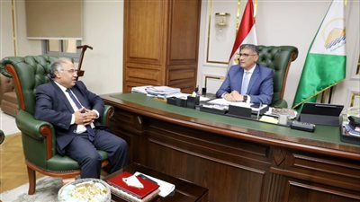 محافظ الجيزة يستقبل مدير مديرية التضامن الاجتماعي الجديد لبحث خطط العمل