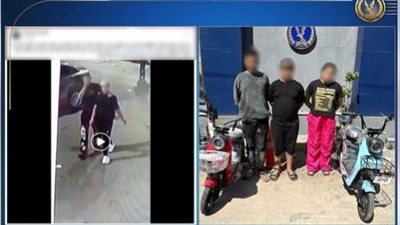 الداخلية تضبط سارقي «إسكوتر» بعد تداول فيديو الواقعة بالإسكندرية