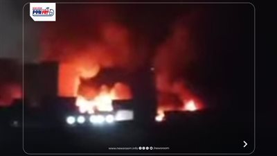 اندلاع حريق هائل داخل مصنع أحذية بالمرج.. والحماية المدنية تحاول السيطرة