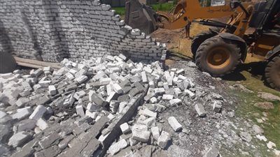 ضمن المرحلة الأولى من الموجة 27.. إزالة 24 حالة تعدي على أملاك الدولة