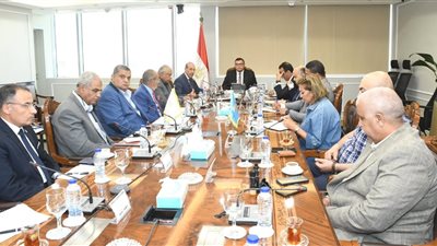 وزير الإسكان يعقد اجتماعا مع الشركات المنفذة لمشروع حدائق تلال الفسطاط