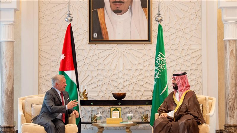 ملك الأردن وولي العهد