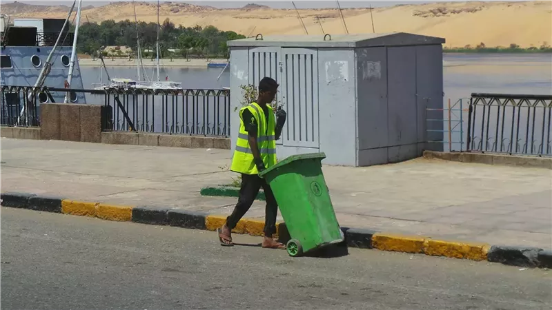 عمال نظافة الجيزة