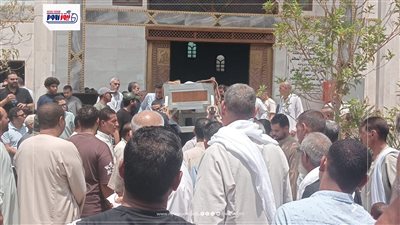 تشييع جثمان اللواء نجيب عبد السلام قائد الحرس الجمهوري بالفيوم