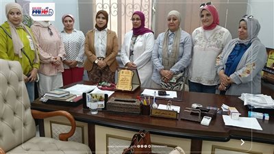 أمانة المرأة بمستقبل وطن بالفيوم تكرم مديرة مستشفى الصدر لإنجازها الطبي