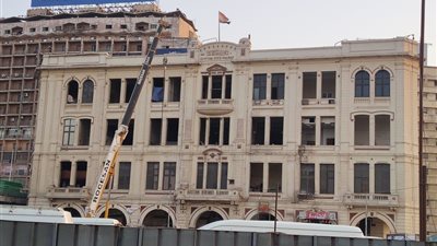 إخلاء مبنى هندسة السكة والأشغال بميدان رمسيس تمهيدًا للهدم