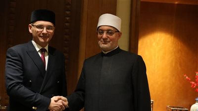 لقاء ثنائي لمفتي الجمهورية وإمام الجمعية الإسلامية بفنلندا