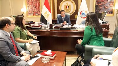 ووزير الصحة يبحث مع المرشحة لمنصب سفيرة مصر لدى السويد ولاتفيا آفاق التعاون