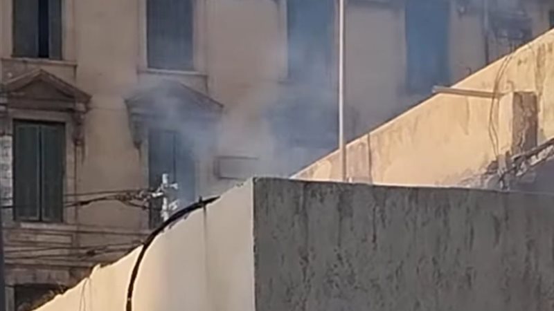 حريق محول