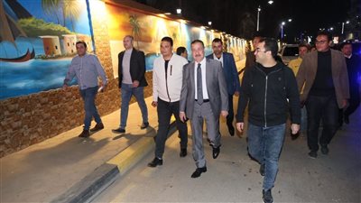 محافظ المنوفية يتابع موقف إنشاءات ممشى شبين الكوم لخلق متنفس جمالي للأهالي