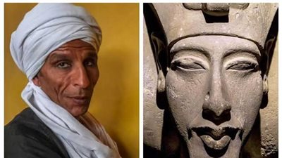 من كتر عشرتي لتمثاله بقيت شبهه.. عم كامل حارث اخناتون في المنيا: نفسي أموت جنبه| تقرير