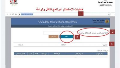 خطوات الحصول على معاش تكافل وكرامة 2025.. اعرف معاشك إلكترونيًا