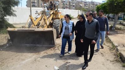 رئيس مدينة بورفؤاد يترأس حملة مكثفة لتطوير ورفع كفاءة المقابر