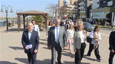 محافظ القليوبية يستقبل سفيرة النرويج وممثل صندوق الامم المتحدة للسكان 