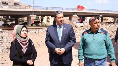 إزالة مبنى مخالف وترقيم تكاتك في جولة محافظة دمياط في كفر البطيخ