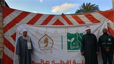 «الأوقاف» تنظم 27 خيمة رمضانية بجميع المحافظات بالتعاون مع مصر الخير