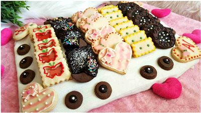 طريقة عمل سابليه العيد الهش واللذيذ في المنزل مثل المحلات