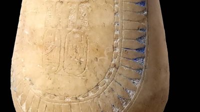 اكتشاف مقبرة أثرية لقائد عسكري من عصر الملك رمسيس الثالث بالإسماعيلية