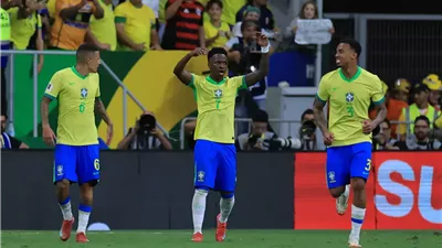 فينيسيوس جونير يمنح السيليساو النقاط الثلاث أمام كولومبيا في تصفيات أمريكا الجنوبية