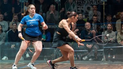 صعود «فارس دسوقي» و«ندى عباس» لنهائي بطولة ألمانيا المفتوحة للإسكواش                  