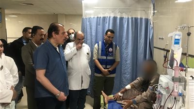 زيارة نائب وزير الصحة لمستشفيات ومنشآت الرعاية الأولية بمحافظة أسيوط