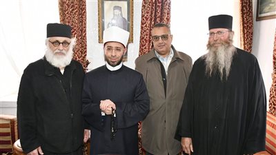 وزير الأوقاف ومحافظ جنوب سيناء يزوران دير سانت كاترين