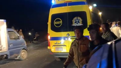 مصرع شخص و إصابة آخرين إثر انقلاب تاكسي بطريق المريوطية بالبدرشين 