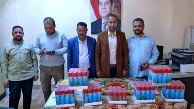 الوحدات المحلية بسوهاج تواصل حملاتها للقضاء على ظاهرة انتشار الألعاب النارية |  صور 