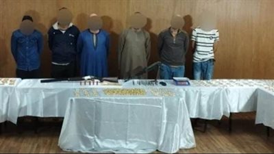 عصابة القطامية.. ضبط لصوص سرقوا 15 كيلو ذهب تحت تهديد السلاح